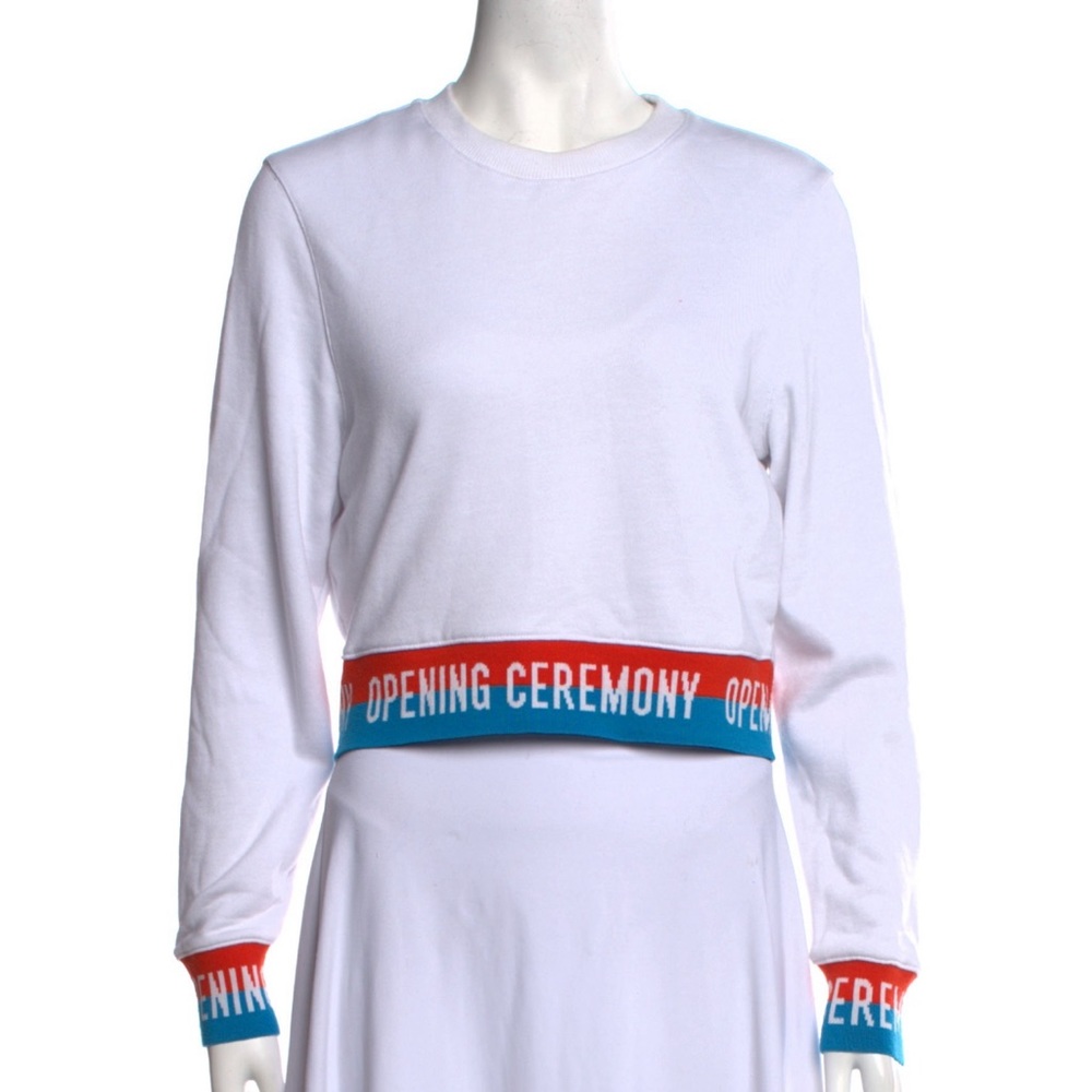 OPENING CEREMONY Graphic Print Crew Neck Sweatshirt Size Small